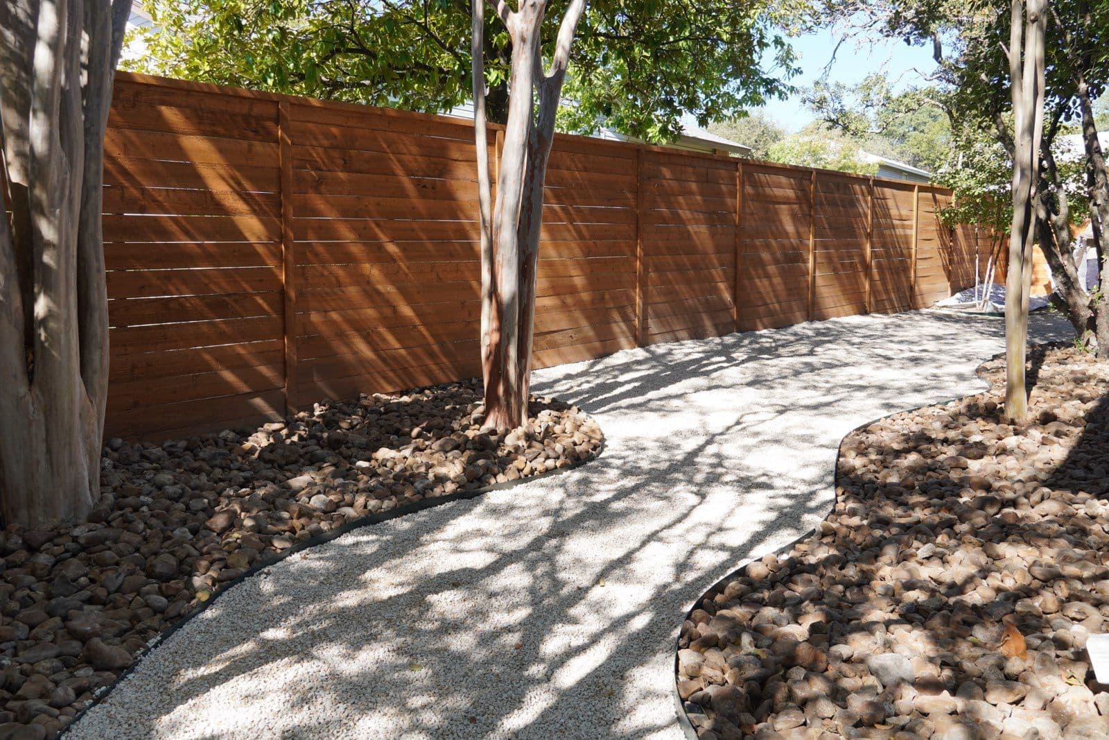 Beautiful Garden Pathway Installation